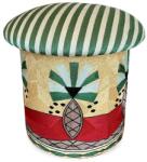 Doing Goods puff Paloma Palm Embroidere - többszínű Univerzális méret