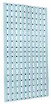 FINNSA Higiénia PVC szauna lábrács 40x80 cm, szürke
