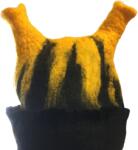 Sauna Cool Shrek sárga-fekete nemez szaunasapka