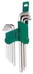 Hans Tools gömbvégű imbuszkulcs készlet extra hosszú 9r. SW1, 5-10 CrV 16772-29M (040208-0358) - hegessz