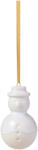 Villeroy & Boch Winter Glow hóember karácsonyfadísz 10cm (1486714347)