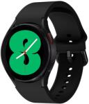 SZILIKON szíj Samsung Galaxy Watch 4 (40/44mm) 4 Classic (42/46mm) fekete