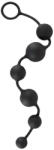 Black Velvets Mărgele Anale Clasice din Silicon Black Velvets