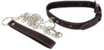 Bad Kitty Choker și Lesă Bad Kitty Black Heart