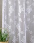 Látvány Textil Kft Fehér jaquard vitrage kész függöny TK1001 80x120cm