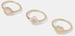 Tory Burch gyűrű Clover 3 db 168080-700 - arany 7
