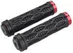 FUNN Mansoane Funn Combat III, Lock-On, diam. 32mm, 130mm, fara flansa, negre, AM colier rosu (4712931176988)