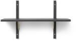 Ferm Living fali polc Sector Shelf Single/Narrow fekete - fekete Univerzális méret