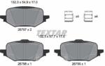 TEXTAR set placute frana, frana disc TEXTAR Q+ 2679701 (2679701)