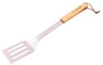 Barbecook BC-ACC-7071 rozsdamentes acél forgató lapát, gumifa nyél, 100% FSC, 46cm