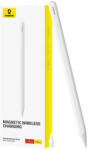 Baseus Tablet Tool Pen Smooth Writing 2 vezeték nélküli töltéssel, LED kijelzővel + aktív cserélhető hegy iPadhez (Fehér) (P80015803213-00)