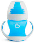 Munchkin tanulópohár Gentle 118ml 4hó kék