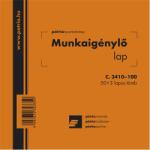 Pátria Nyomtatvány Munkaigénylő lap 50×3 lapos tömb 140×140 mm (C.3410-100)