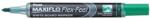 Pentel Táblamarker 1-5mm, hajlékony hegyű Pentel Maxiflo Flex Feel zöld (MWL5SBFDX) - irodasziget