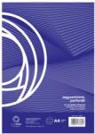 Bluering Jegyzettömb perforált, A4, 50lap, Bluering® vonalas (JZTPERFA4VON) - irodasziget