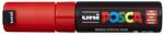 uni Dekormarker 8mm, Uni Posca PC-8K piros (2UPC8KP) - irodasziget
