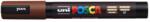 uni Dekormarker 1, 8-2, 5mm, Uni Posca PC-5M barna (2UPC5MB) - irodasziget