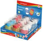 Keyroad Radír, PVC mentes 30 db/display Keyroad Wave vegyes színek (38463) - irodasziget
