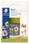 STAEDTLER Hegyező, kétlyukú, tartályos, STAEDTLER 512, virágok (TS512004BK) - irodasziget