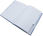 BLUERING Mutató, beíró A5, 96lap, keményfedeles, egyszínű, ABC regiszteres, Bluering vonalas (52339) - irodasziget