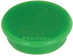 Franken Mágnes 38mm, erősség: 2500 g. Franken 10 db/csomag, zöld (58914)
