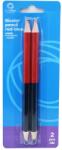 BLUERING Postairón vastag Bluering® 2 db/blisz piros-kék (30629) - irodasziget