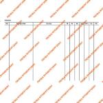 Pátria Nyomtatvány Decursus lap 203×140 mm (C.3321-44)