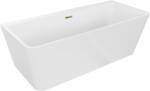 Mexen Volta 170x75 cm alb/auriu (51131707500-50)