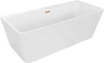 Mexen Volta 170x75 cm alb/cupru (51131707500-65)