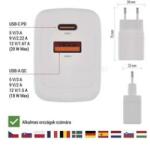 EMOS GaN PD 20 W max. univerzális USB töltő (EMOS_V02G20) (EMOS_V02G20)
