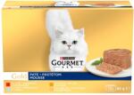 Gourmet Gold pástétom válogatás macskáknak - marha, tonhal, máj, pulyka 2 x