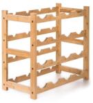 G21 borállvány 16 üvegre, bambusz (RVG21BAM006)