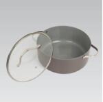 Maestro Casserole with lid MAESTRO MR-4009 (MR-4009-28) 28 cm 7.0 l Grey (MR-4009-28)