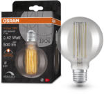 OSRAM Dimmelhető LED izzó, füstös, E27, 11 W, VINTAGE GLOBE, meleg fehér