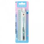 Starpak Körző, vonalzóval - pasztell (561876) (561876)