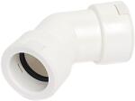 VECAMCO Merev csőhöz 45°-os könyök idom 20 mm (fehér) (9899-043-08) - hideget