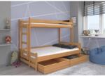 ADRK Háromszemélyes emeletes ágy matraccal BENITO 200x90, Bükk - mindigbutor
