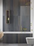 Radaway Essenza Pro Brushed Gold PNJ II szálcsiszolt arany kádparaván 80 (10101080-99-01)