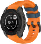 Techsuit - 22 mm-es óraszíj (W076) - Garmin Instinct E 40 mm - Narancssárga