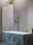 Radaway Nes Brushed Gold PND I szálcsiszolt arany kádparaván 110B (10010110-99-01L)