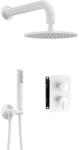 Deante Concealed shower set with mixer box - with overhead shower (BXYYAQSM)