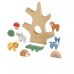 Mattel Fisher-Price: Wood Egyensúlyozó erdőcske, fa (HXT87) (HXT87)