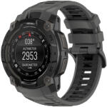 Techsuit - Óraszíj 22mm (W077) - Garmin Instinct 3 50mm/Instinct 3 50mm Solar - Szürke