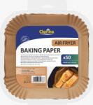 Clarina Hartie Air Fryer patrata Clarina, 20X20 x 4.5cm, 50 buc/set CLA-5978
