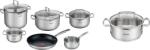 Tefal G732SA55 Duetto+ edénykészlet, 10 db + Tefal G7194356 Duetto+ lábas + fedő, 18 cm