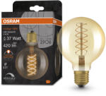 OSRAM Dimmelhető LED izzó, E27, 4, 8 W, VINTAGE GLOBE, meleg fehér