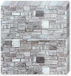 Tapetoo Home Decor 50 x 3D Tapetoo Home Decor® tapéta csempe készlet, mozaik, világosszürke, 70 x 77 cm, 2, 5 mm, 26, 5 négyzetméter (set-50xTapet-3D-Cod-92-Mozaic-)
