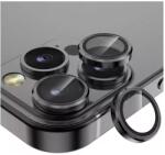 Tokgalaxis iPhone 13 Pro Max kompatibilis - Metal - üveg, kameralencse védőkeret - fekete (TG-MC21969-2)