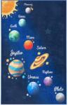 Mila Home Rizzoli Kids Space Szőnyeg digitális nyomtatással, 120x180 cm, 100% poliészter, tapadós, sötétkék, 900 gr/m2 (CP733-CP0135-120x180)