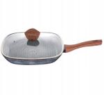 Berlinger Haus Berlingerhaus grillserpenyő fedővel és márvány felülettel 28 cm Erdő (BH-1599)